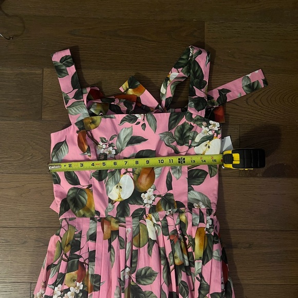 NWT Oscar de la Renta Apple Blossom midi dress - Picture 4 of 7
